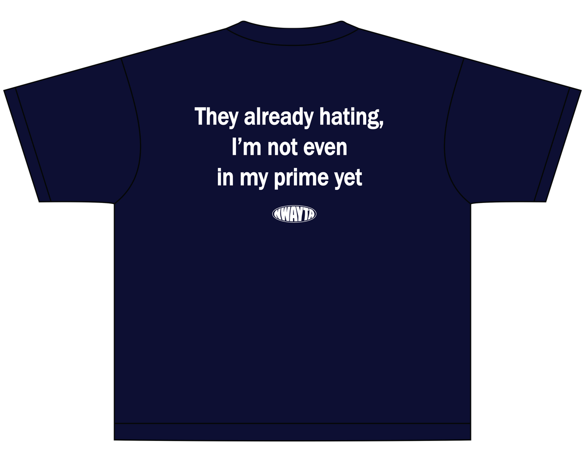 Not In My Prime Yet Tee – Navy