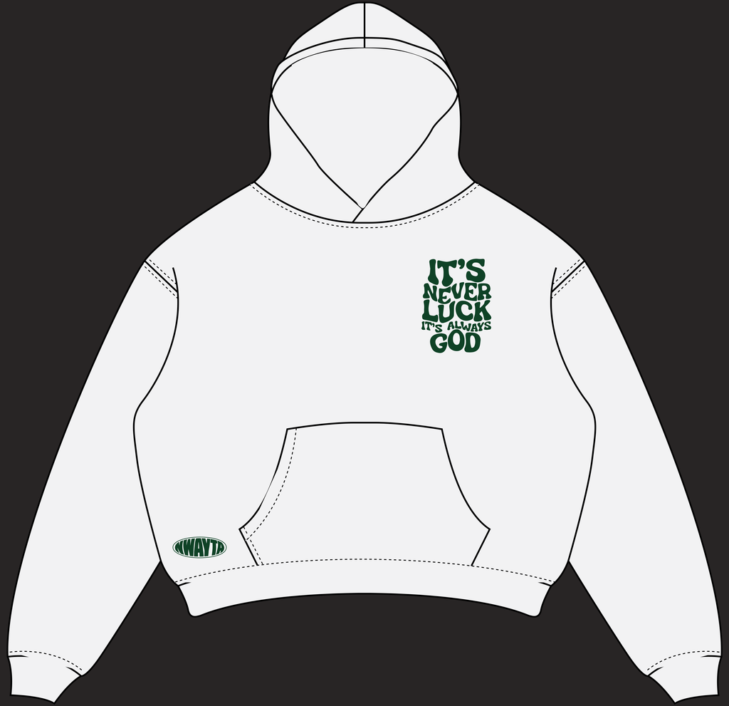 It's Never Luck Hoodie